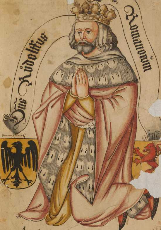 Rudolf I., deutscher König (2r )
