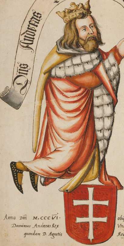 Andreas III., König von Ungarn (13v )
