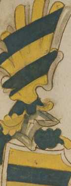 Wappen mit Stechhelm (47r )

