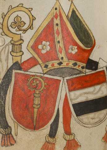 Familien- und Amtswappen deutscher Bist...