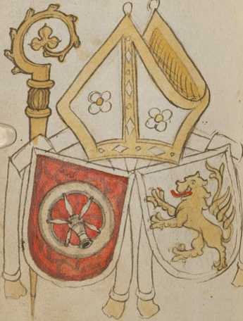 Familien- und Amtswappen deutscher Bist...