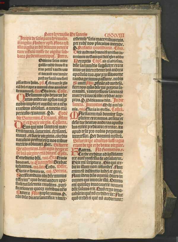 Proprium de Sanctis pars hyemalis (CXLII...