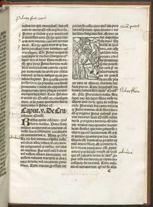 Illustration Holzschnitt Kreuztragung Christi ... din