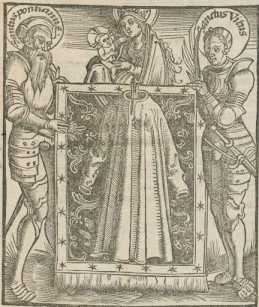 Titelblatt Holzschnitt Heiliger Rock ... dans