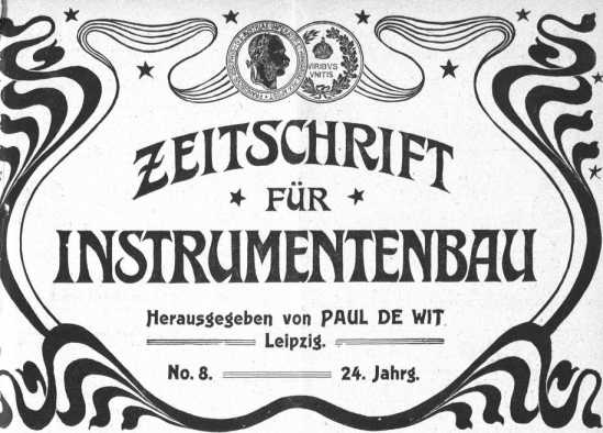S. [U1] Umschlag Heft No. 8Inserate (U1)...