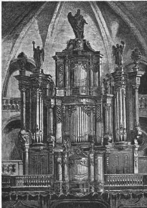 S. 962 Die Monumental-Orgel in der Pfarr...