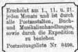 S. [1] Titelblatt Heft No. 1Inhaltsverze...