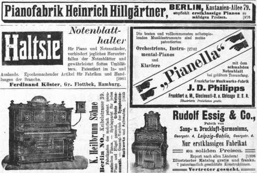 S. [U3] Rückwärtiger Umschlag Heft No....