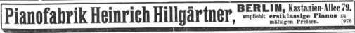 S. [U3] Rückwärtiger Umschlag Heft No....