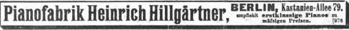 S. [U3] Rückwärtiger Umschlag Heft No....