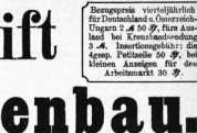 S. [1] Titelblatt Heft Nr. 1Inhaltsverze...