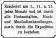 S. [323] Titelblatt Heft Nr. 11Inhaltsve...