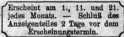 S. [1233] Titelblatt HeftInserate (1233)...