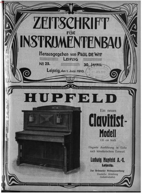 S. [U1] Umschlag Heft No. 25Inserate  (U...