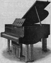 S. 279 Salon-Orgelharmonium mit Pedal (2...