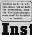 S. [1143] Titelblatt Heft Nr. 31Inhaltsv...