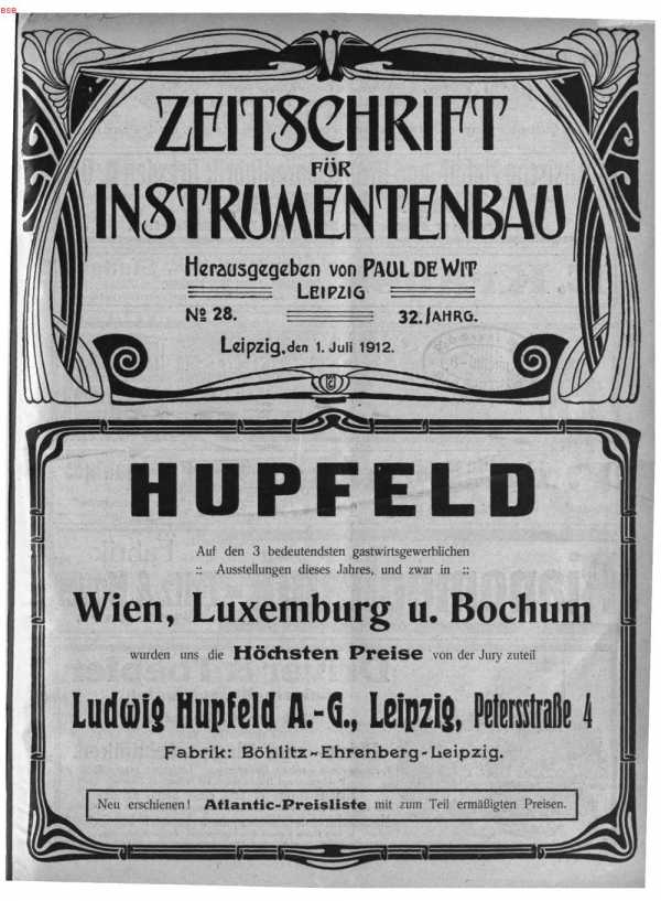 S. [U1] Umschlag Heft No. 28Inserate (U1...