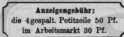 S. [1049] Titelblatt HeftInserate  (1049...