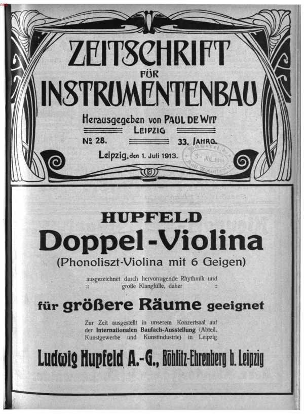 S. [U1] Umschlag Heft No. 28Inserate (U1...