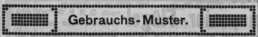 S. 403 Patent-NachrichtenGebrauchs-Muste...