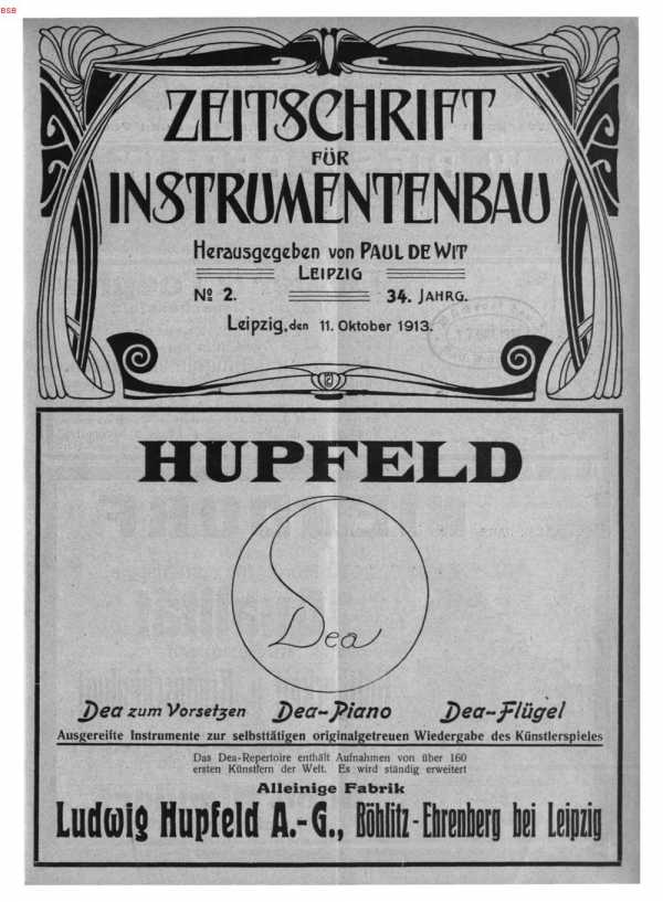 S. [U1] Umschlag Heft No. 2Inserate (U1)...