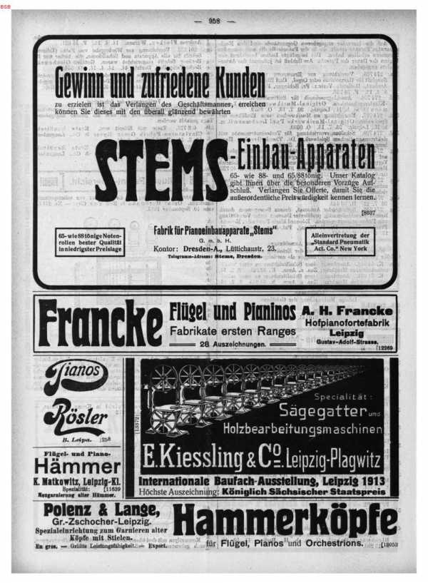 S. 958 Inserate (958)
