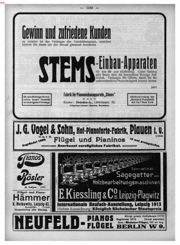 S. 1152 Inserate (1152)
