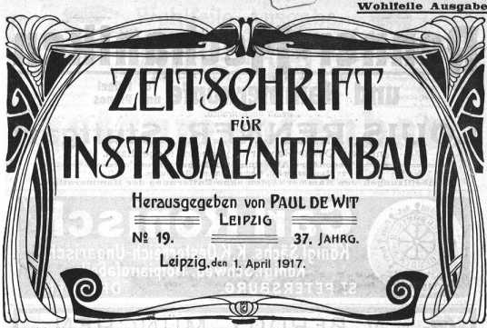 S. [U1] Umschlag Heft No. 19Inhalt Heft ...