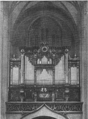 S. 318 Die große Orgel der St. Martinsk...