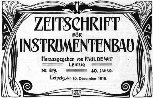 S. [U1] Umschlag Heft No. 8/9Inserate  (...