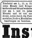 S. [265] Titelblatt Heft Nr. 11/12Verban...