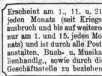 S. [1197] Titelblatt Heft Nr. 31Verband ...