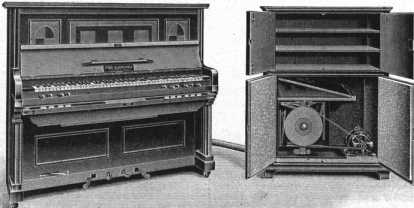 S. 1272 Piano-Harmonium mit elektrischem...
