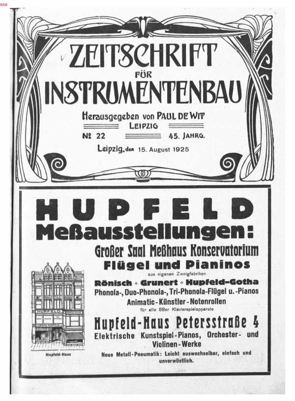 S. [U1] Umschlag Heft No. 22Inserate  (U...