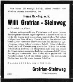S. 463 Anzeigenschluß[Todesanzeige für...