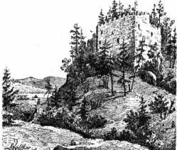 Nr. 75 Ruine Eisenberg vor 50 Jahren (17...