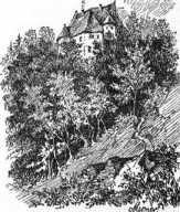 Nr. 114 Schloß Sürgenstein von Osten (...