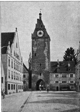 Nr. 169 Das Kemptnerthor in Memmingen vo...