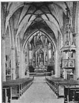 Nr. 191 Inneres der katholischen Kirche ...