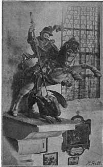 Nr. 291 St. Georgs-Statue in der Kirche ...