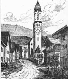 Nr. 300 Straße im Markte Nesselwang (57...