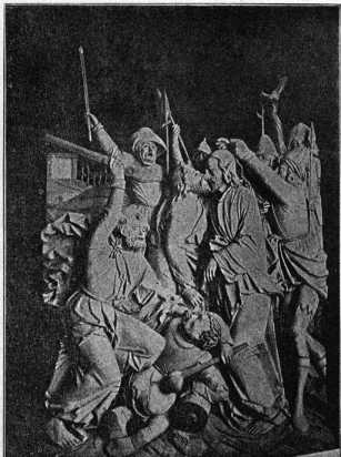 Nr. 282 Gefangennahme Christi, Holzsculptur ... dans