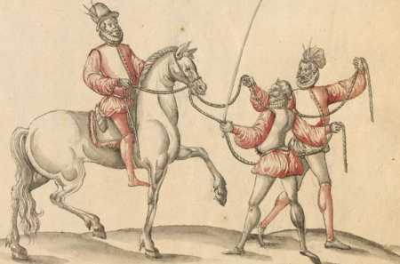 Zuritt junger Pferde: Bildliche Darstellung ... from