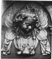 Abb. [13]: Engelskopf vom Chorgestühle ... din