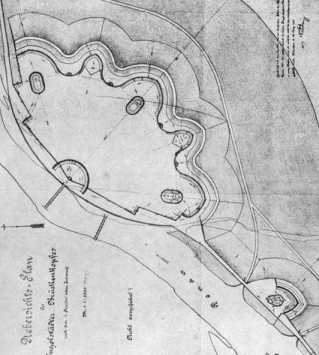 Karte [5]: Streiters zweiter Brückenkopfentwurf ... aus