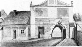Abb. [3]: Das Feldkirchner Tor von 1457 ...
