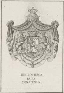Vorderer SpiegelProvenienz: Exlibris: Bibliotheca Regia ... aus