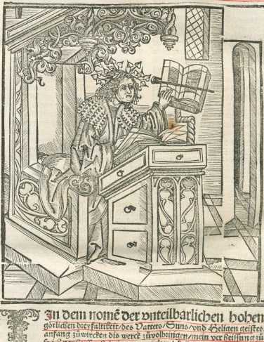 Die VorredHolzschnitt (II)
