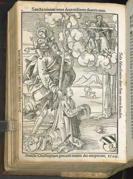 Titelholzschnitt: Der Autor mit dem ... uit