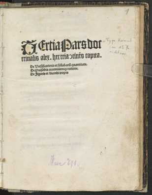 Titelblatt  Inhaltsverzeichnis dans